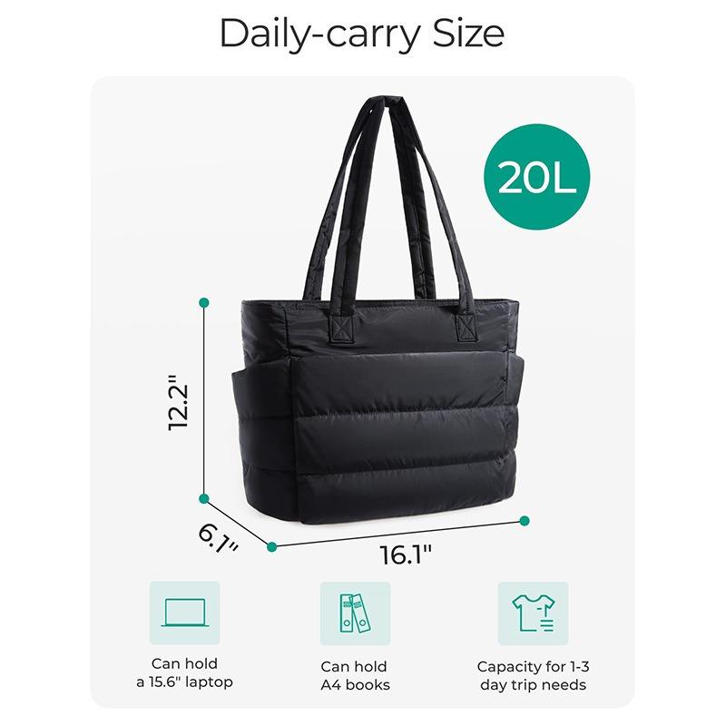 Hot-selling Women's Shoulder Bag High-value Leisure Travel Portable Storage Bag Large-capacity Multi-compartment Tote Bag