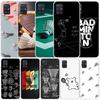Badminton Sport Soft Cover for Samsung Galaxy A12 A22 A32 A52 A72 A02S Phone Case Note 20 Ultra 10 S10 Plus A51 A71 A50S A20S A1