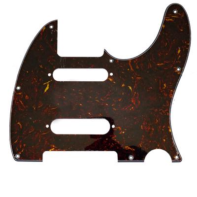 Musiclily Pro 8-otvorový pickguard pre Telecaster, 2 single, pre Fender Deluxe Nashville Tele, elektrický, vzor korytnačiny, 4 diely, americký/mexický