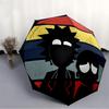 1pc Rick_and_Morty Auto Personality Personality Cute Umbrella 8-Bone Design Compact Gear for Outdoor Travel, Perfect Helloween Chrismas Gift for Frien