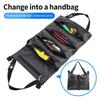 Car Back Seat Multi-function Tool Organize Bag Roll Pouch Multi-Pocket Storage