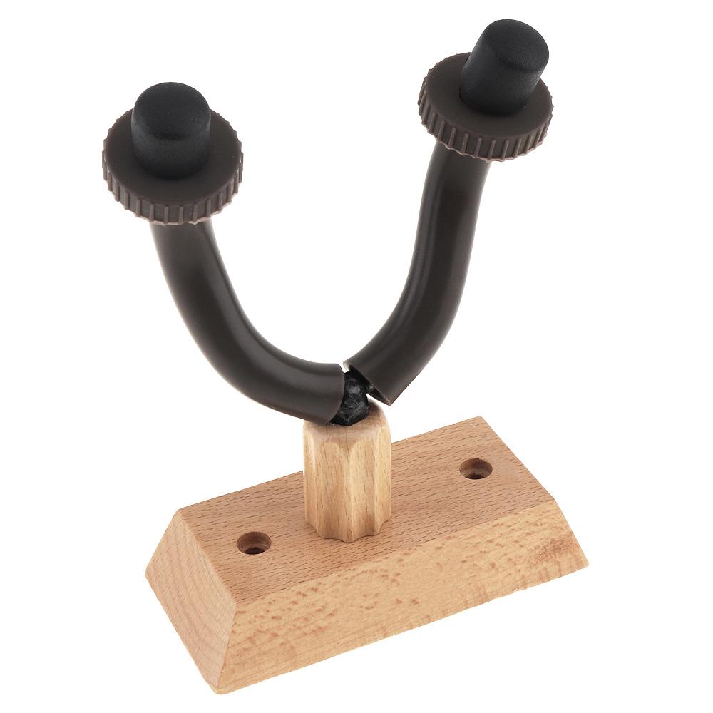 Wood Wall Mount Guitar Hanger Hook Holder Angle Adjustable for Guitar String Instrument