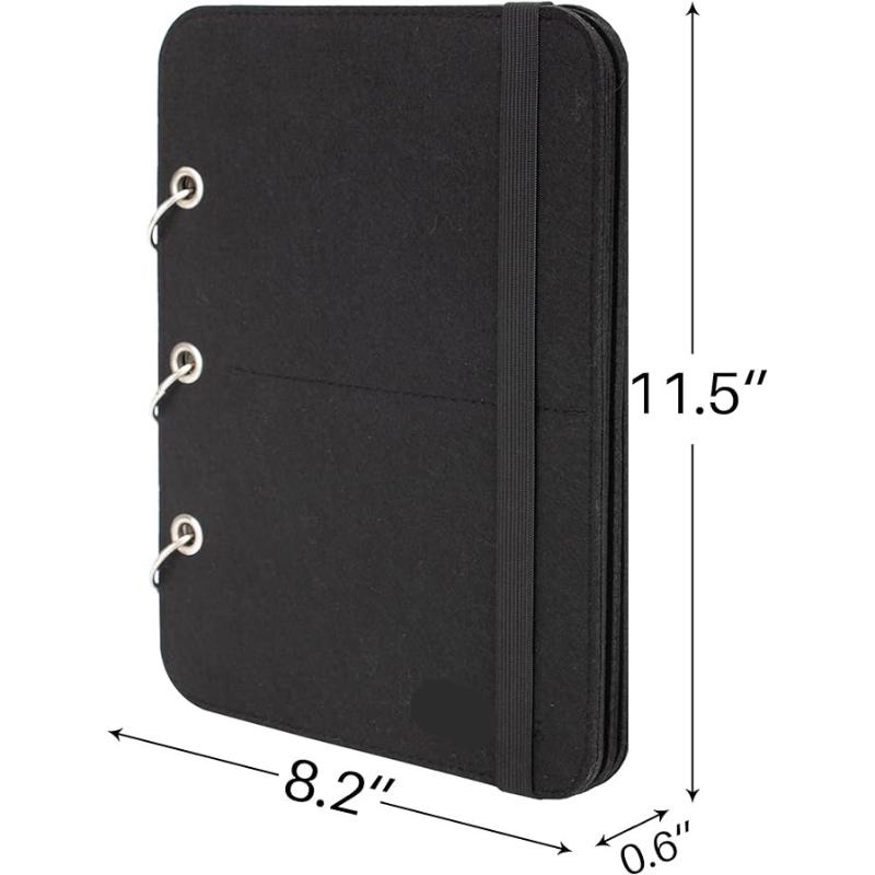 Diy Felt Pin Brooch Display Storage Book Large-Capacity Badge Charms Organizer Metal Chest Souvenir Jewelry Earring Collection