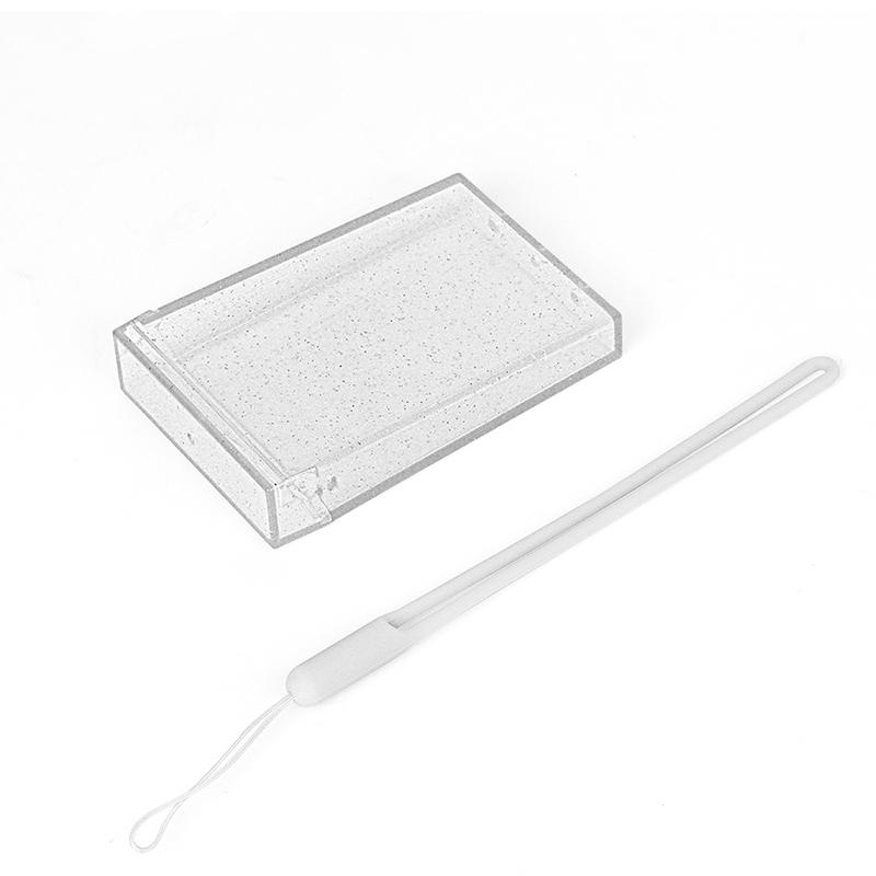 1PC Photo Album Photocard Holder Transparent Giltter Photos Storage Box Instant Camera Name Card Photo Frame Decoration Case