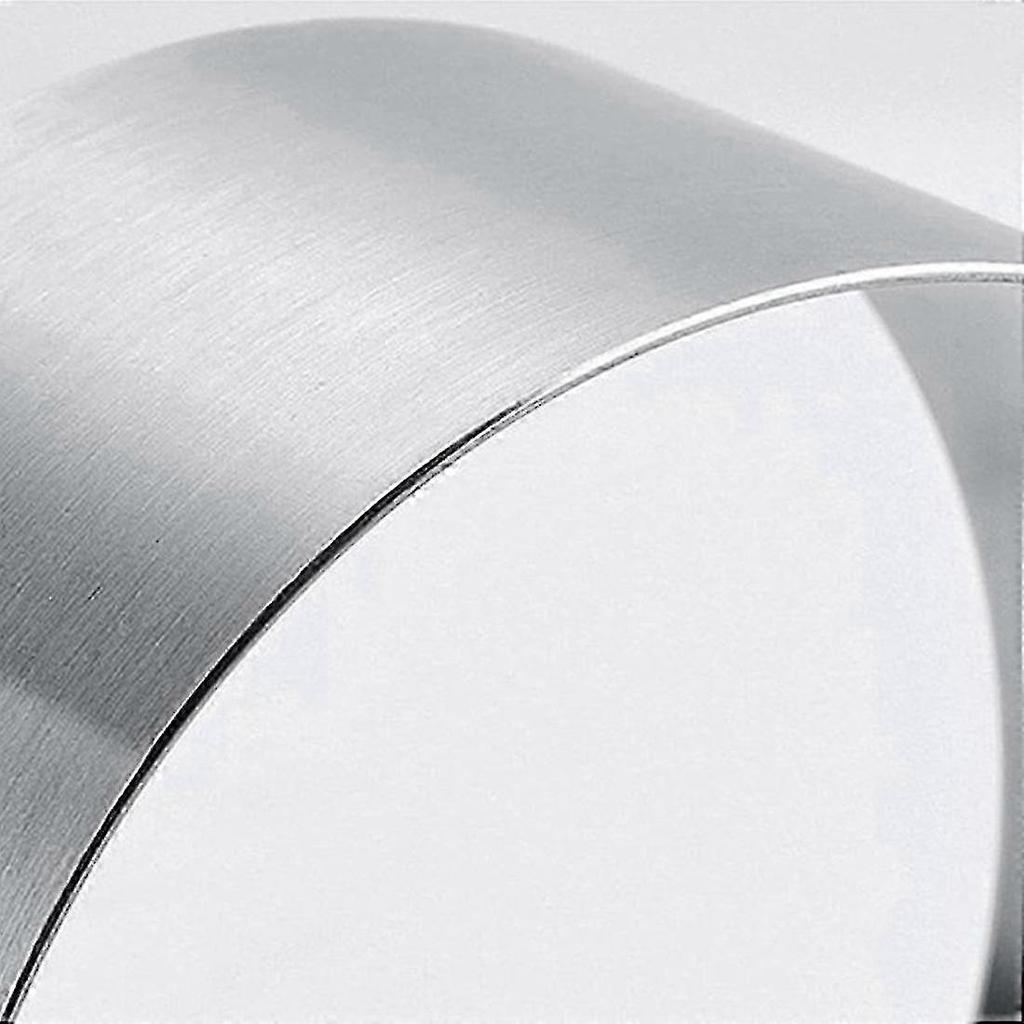 Edelstahl Mousse Ringe - Set von 10 Runde Keks Ausstecher Kuchenform