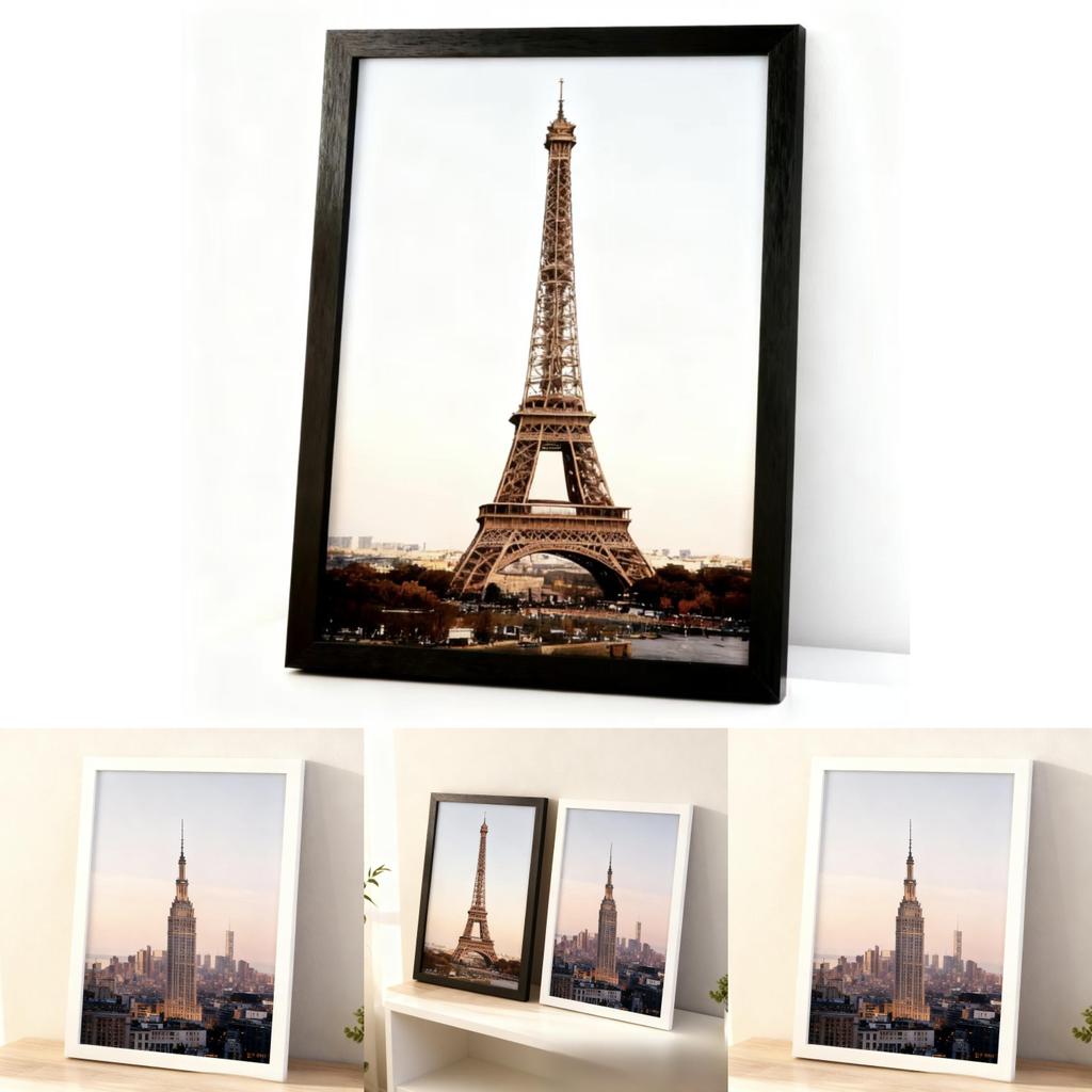 Thin Picture Photo Frames Creative Large Wall Frame For Bedroom Display