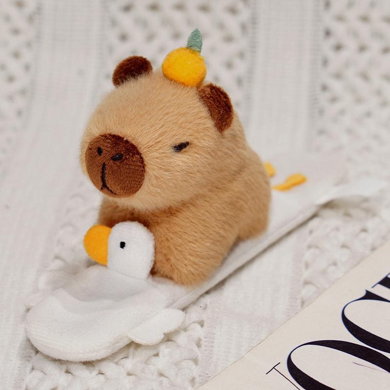 Niedliches niedliches Capybara Pop Circle Plüschtier Puppe kleines Capybara Armband Kinderspielzeug beruhigende Puppe