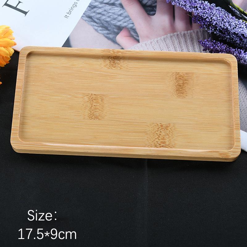 Wooden Soap Dispenser Tray Vanity Countertop Bottles Organizer Holder Round Square Candles Jewelry Storage Tray For Bathroom