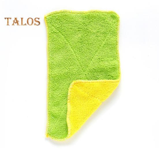 Talos 1 stk mikrofiber tykt håndkle Kjøkken tallerken Vask rengjøringsklut