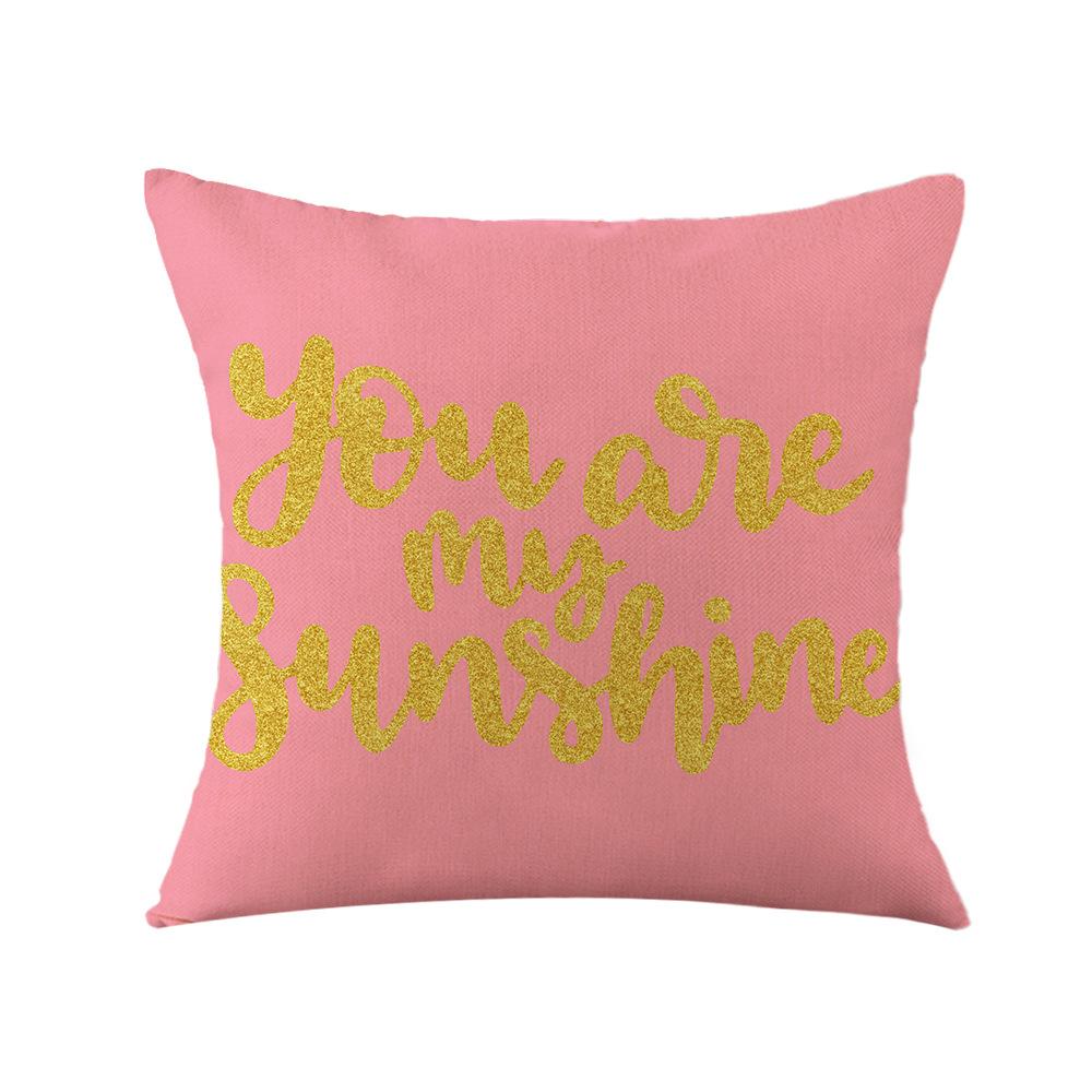 Spring Pillow, Daisy Pillowcase, New Printed Pillow, Office Sofa Pillowcase