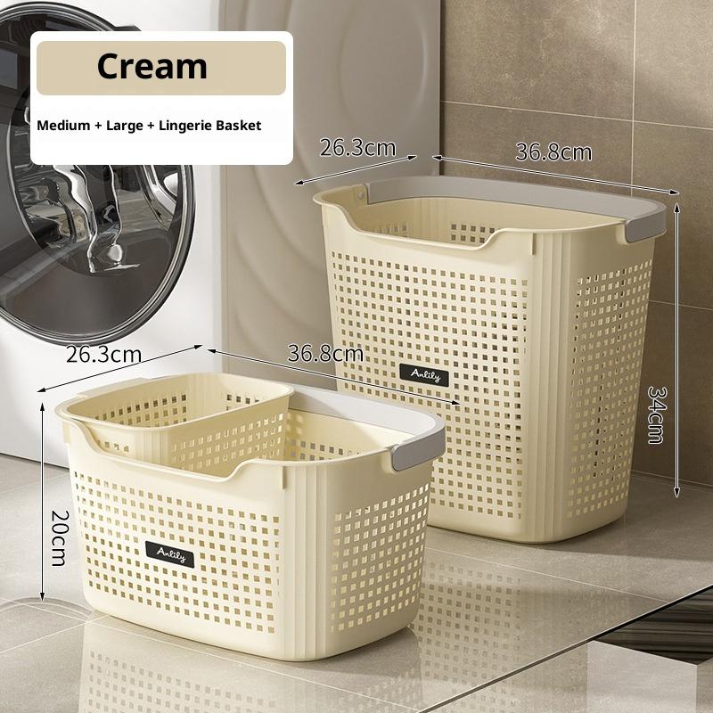 Multi-Size Laundry Basket With Handle Large Capacity Dirty Clothes Basket Laundry Hamper