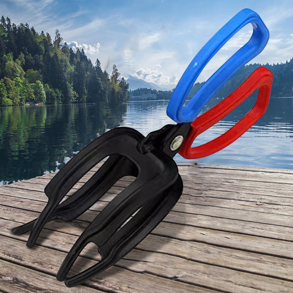 2/3 Teeth Metal Fishing Pliers Multifunctional Fish Control Clamp ABS Angling Fishing Pliers Fishing Tools Tackle