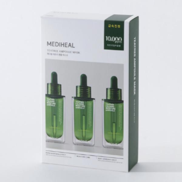 Mediheal Tea Tree Ampoule Mask – Soothing & Trouble Care (10 Sheets)