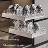 Built-in Kitchen Pull-Out Dish Drainer Rack