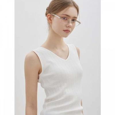 Cc Collect Two Way Sleeveless Knit Top  C262kst031 