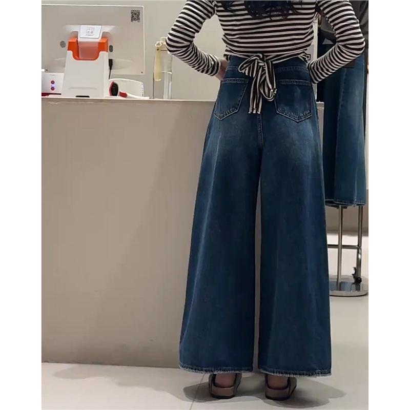 New Spring Arrival: Women's Plus-Size High-Waisted Retro Wide-Leg Jeans