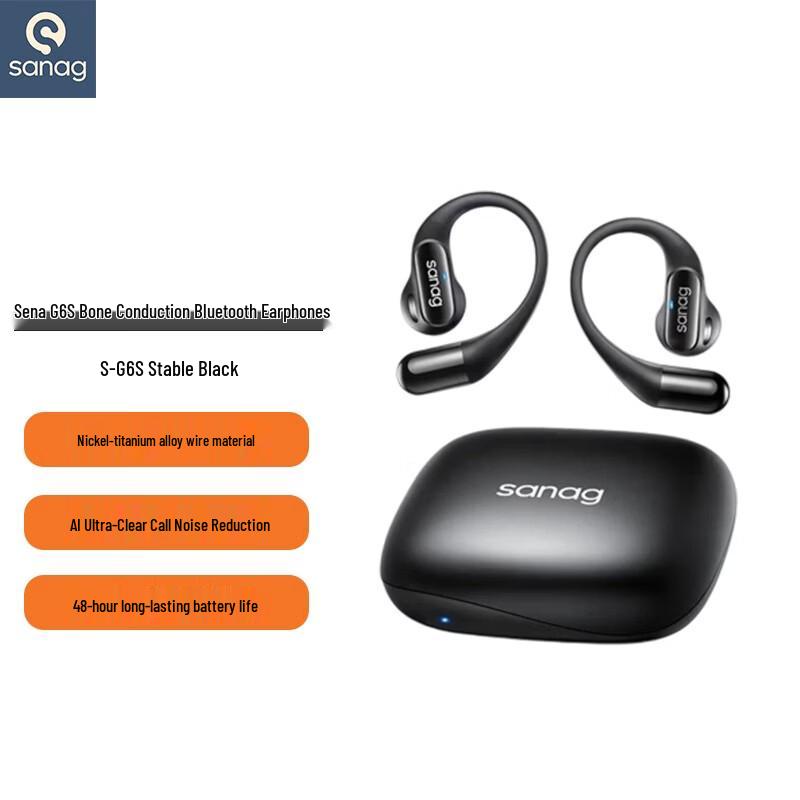 

SANAG G6S Bone Conduction Bluetooth Sport Headphones