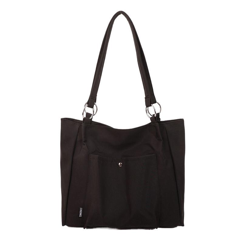 IELGY Work Commuter Bag Large Capacity Tote Bag Literary Student Fashion Shoulder Bag Trendy