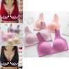 Womens Front Fastening Non-wire Push Up Bra With Soft Lined Deep-v Design For Ultimate Comfort