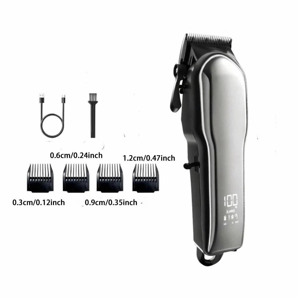 Low Noise Pet Hair Trimmer Detachable Cat Grooming Shaver Dog Haircut Machine  for Dogs Cats чёрный
