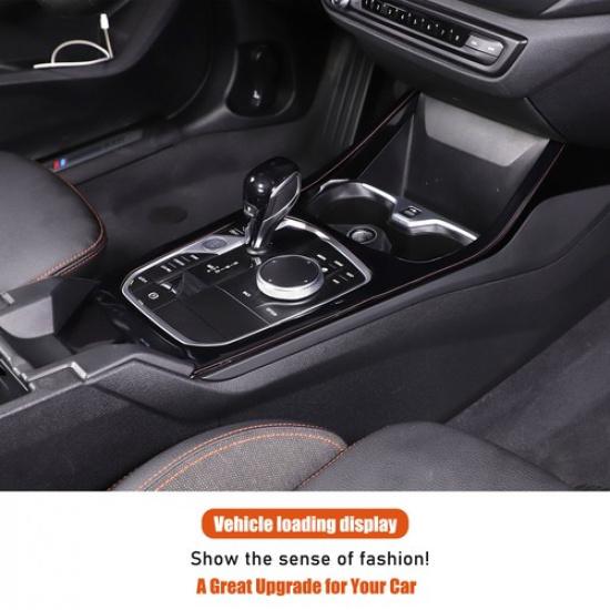 Glossy Piano Black Center Gear Shift Sticker For BMW 2 Series F44 Gran Coupe 20+