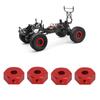 4pcs 1Celsius10 RC Wheel Hex Hubs Nut 14mm Aluminum Wheel Hex Drive Hub for AMMRA Big Rock for Typhon for Senton