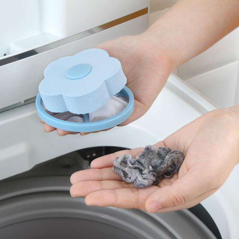 Buy Washing machine floats filter bag filter hair remover clean