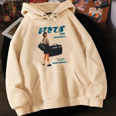 Y2k Üstleri kapüşonlu üstler kadın y2k estetik anime estetik harajuku kazak kazaklar kadın gotik giysiler Unisex