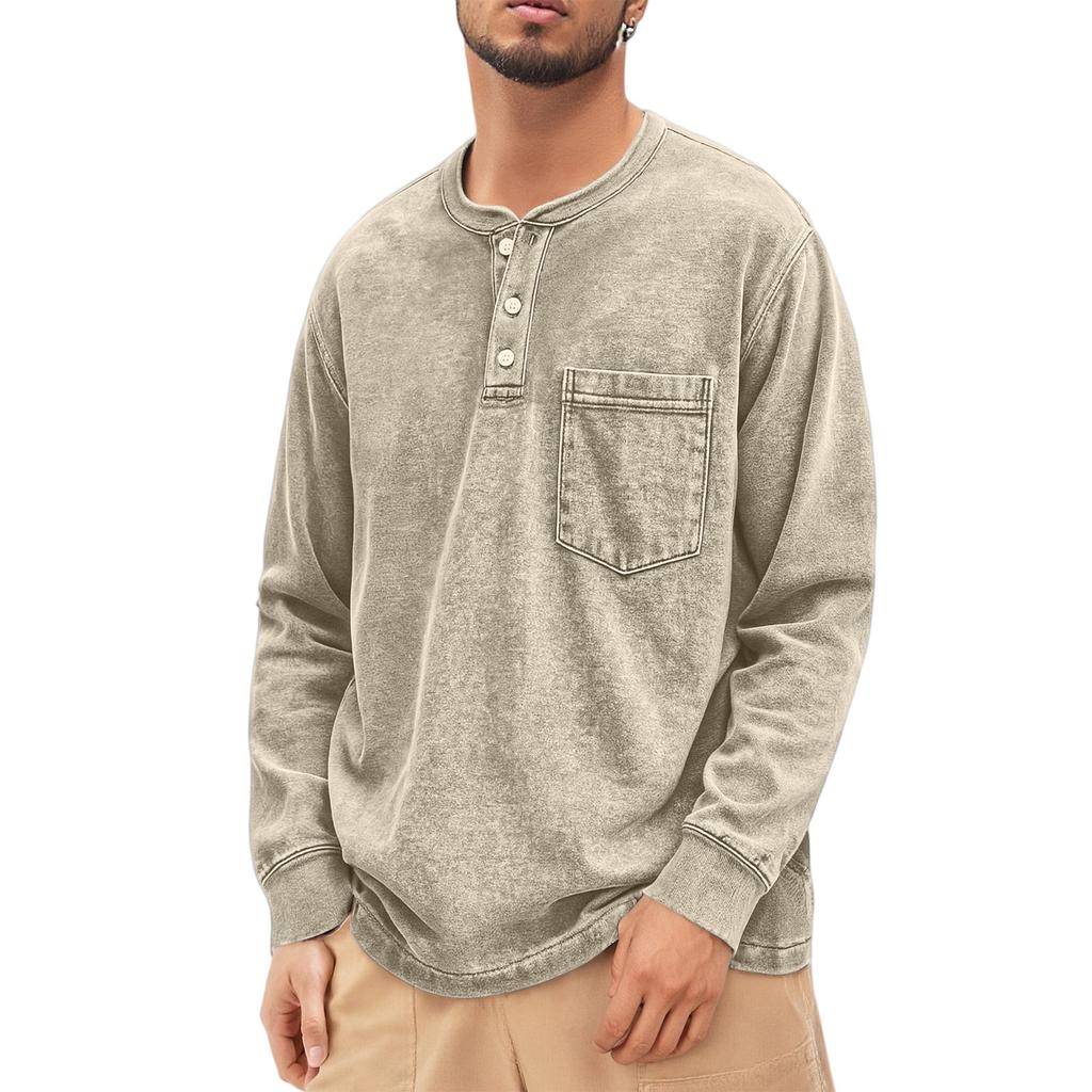 Men's  Trend  Loose  Round Neck  Hoodie  Long Sleeves  Leisure