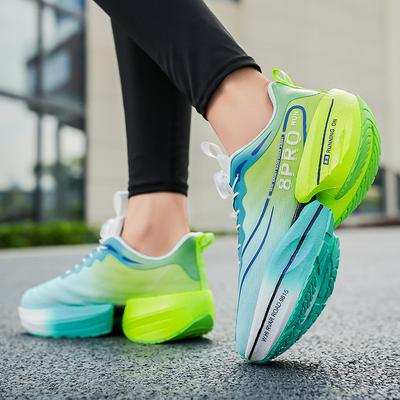 Nowe buty do biegania 8pro, ultralekkie buty do biegania z płytką węglową amortyzującą wstrząsy, męskie i damskie takie same wygodne buty sportowe i rekreacyjne z miękką podeszwą