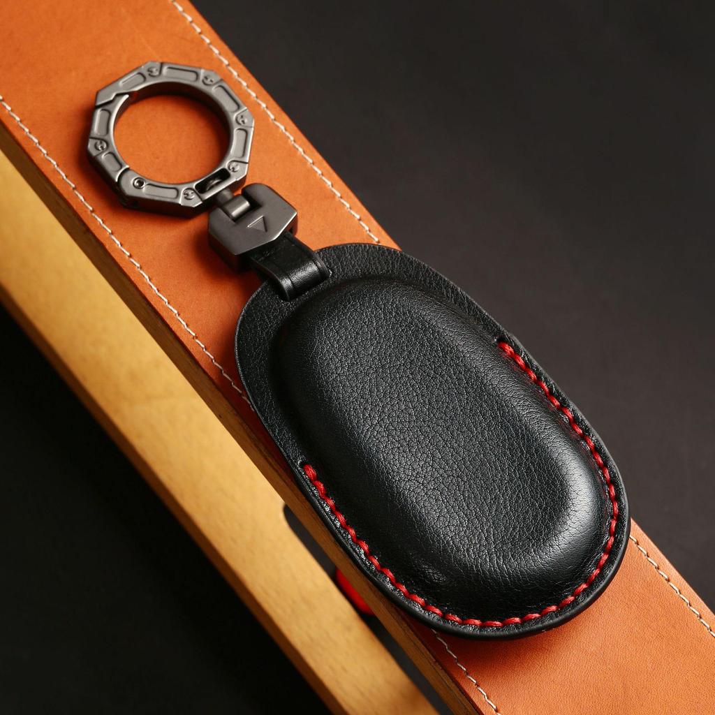 Handmade Leather Key Cover for Hezhong Nezha S - Soft Protective Shell