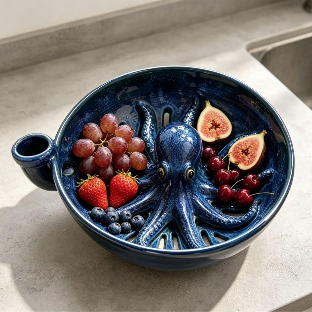 Resin Berry Spinner Colander Drainage Holes Berry Washer Exquisite Fruit Washer Bowl Raspberries