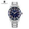 Orologio Subacqueo 41mm Senza logo NH35 Bracciale in Acciaio Inossidabile Uomo Meccanico Orologio Subacqueo Automatico OEM Orologio con logo personalizzato