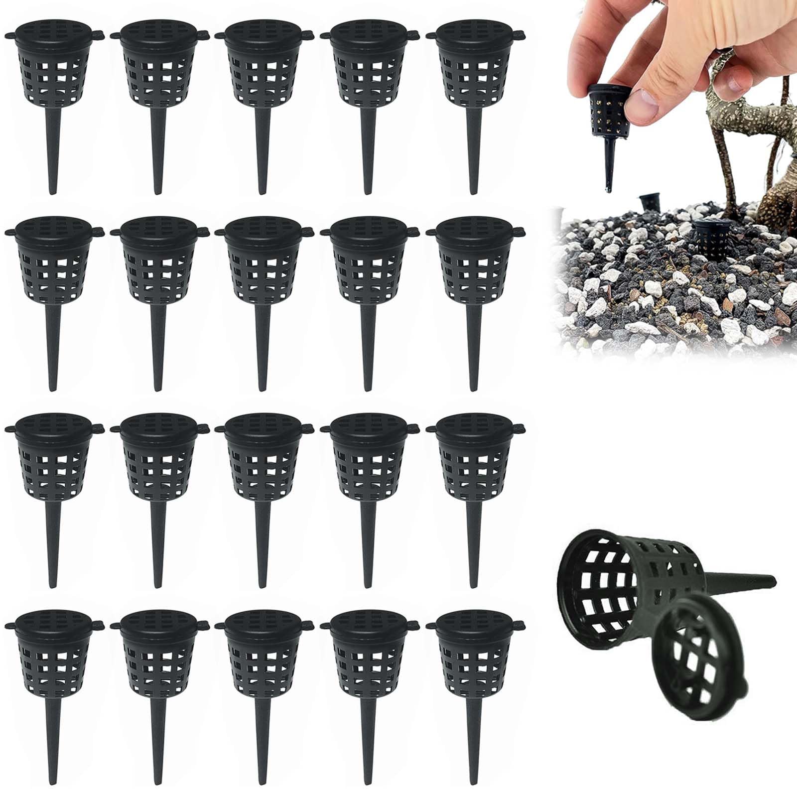 

EsiFare Fertilizer Containers and Cases of Portable Fertilizer Pots for Reusable Fertilizer Containers with Gardening Fertilizer Application