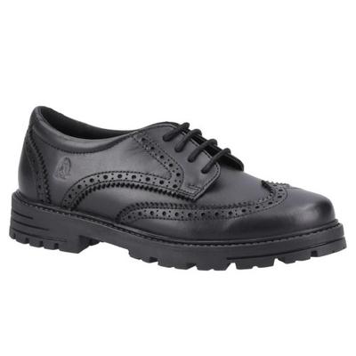 Girls Maxine Leather School Shoes