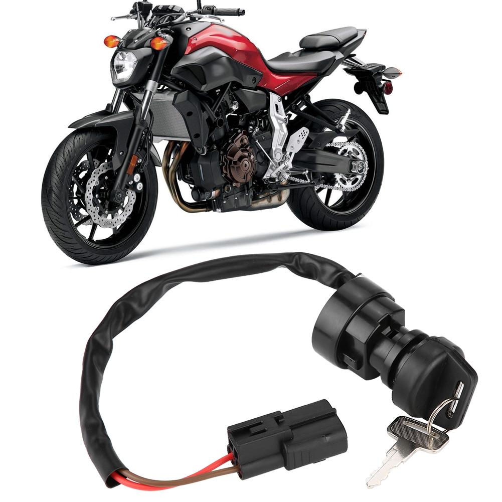 Ignition Key Switch for Yamaha YFM 350 550 660 700 Grizzly