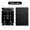 Dual M.2 auf SATA3.0 Adapter M.2 SATA Protokoll SSD Adapter 2 Port NGFF M.2 B-Schlüssel auf SATA 3.0 6Gbps M2 auf SATA Konverter Kartengehäuse