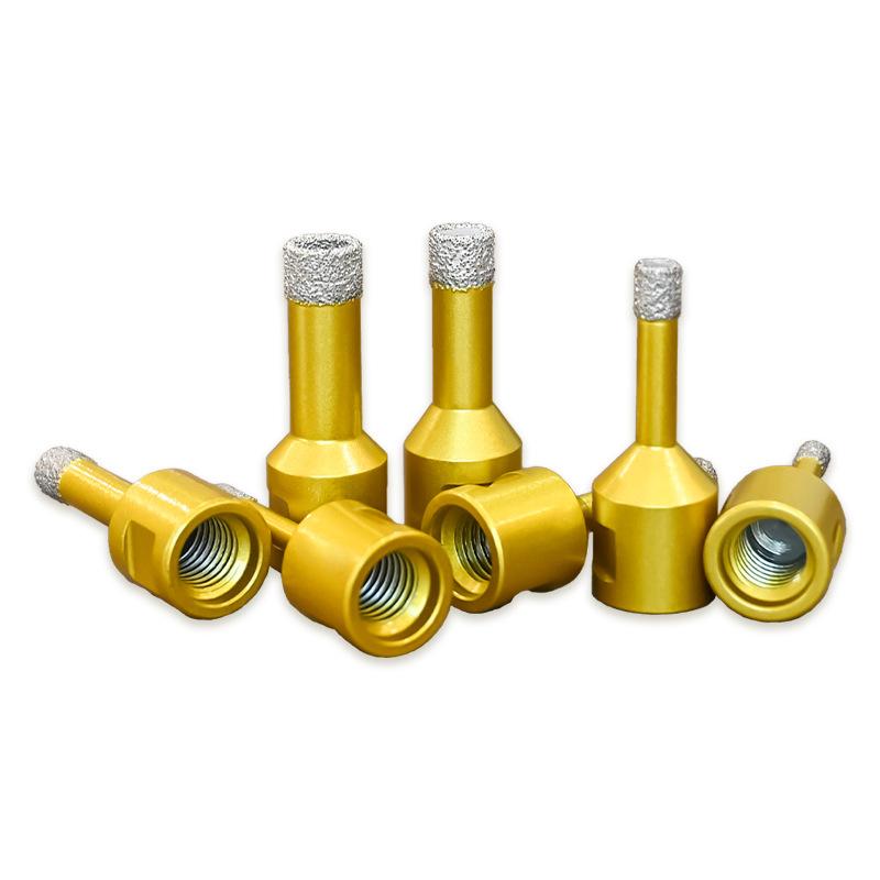 M14 Brazed Diamond Hole Saw for Marble Granite Tile Ceramic Vitrified Tile Sink Angle Grinder