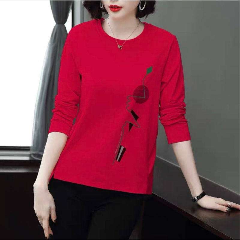 Long-sleeved T-shirt for Women, 2025 New Plus-size Outerwear Top, Base Layer