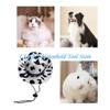 J0MC Pet Hat NewYear Party Photo Hat for Bichons Adjust Belt Dogs Cowboy Hat