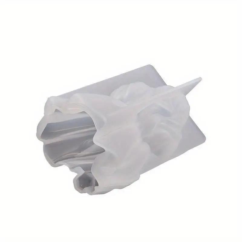 DIY Stereoscopic Princess Epoxy Mold Cute Girl Soap Making Sculpture and Figurines Silicone Mould Plaster Body Candle Art