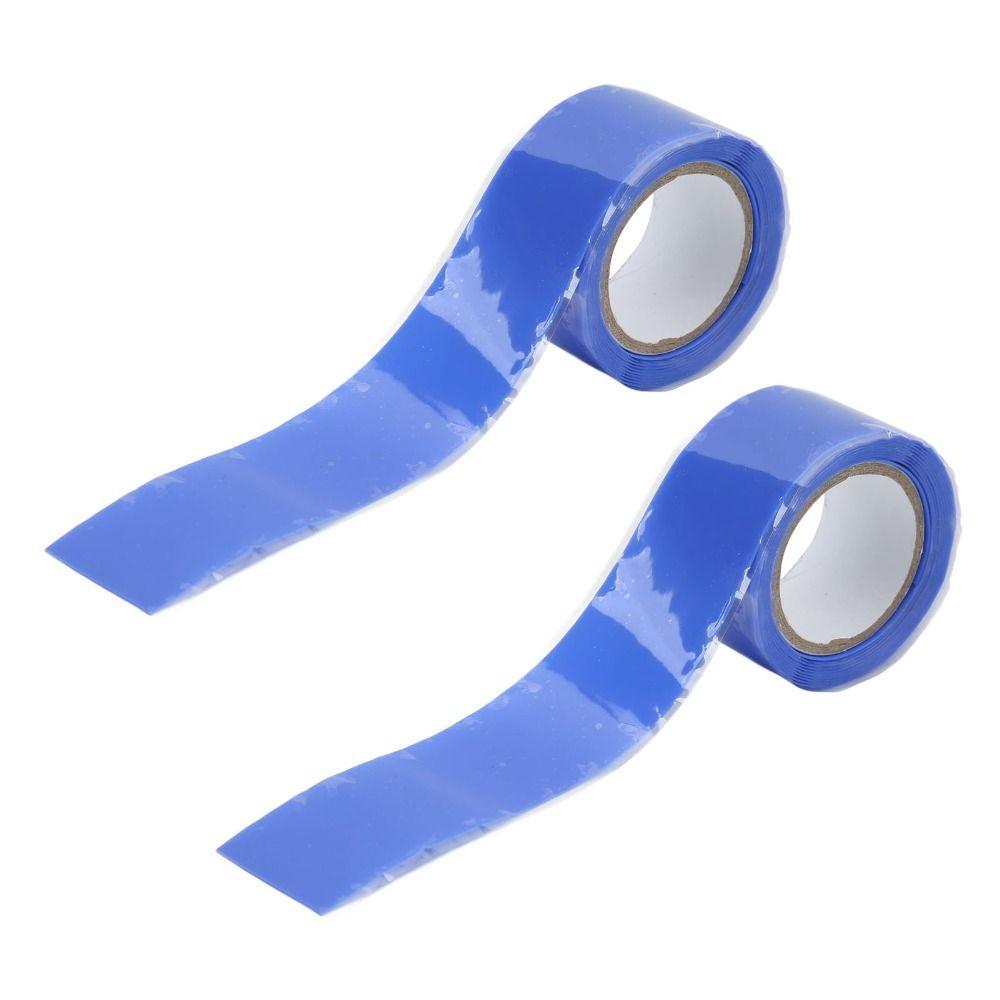 2PCS 1 in x 5 Ft Self Fusing Silicone Tape Waterproof Insulation Leak Proof Sealing Tape Flexible Adhesive Tape Plumbing Pipe