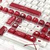 Cupid Keycaps CHERRY PBT Romantic Rose Red AULA F75 F87 Retro Red Keycap Set
