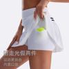 Summer tennis skirt women's cool quick-drying breathable yoga shorts anti-light college wind sports skirt