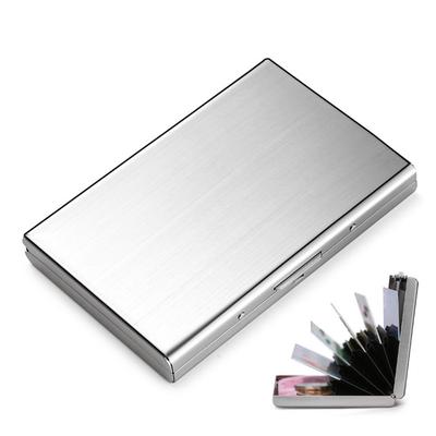 Metal Construction Credit Card Holder Stainless Card Case