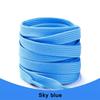 1Pair Solid Flat Shoelaces Sneakers Canvas Shoe laces Women Men Shoelace 21Colors Width 0.8cm Classic Laces for Shoes Strings