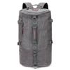 Men's Large Capacity Canvas Travel and Sports Backpack - Trendy Outdoor Bookbag