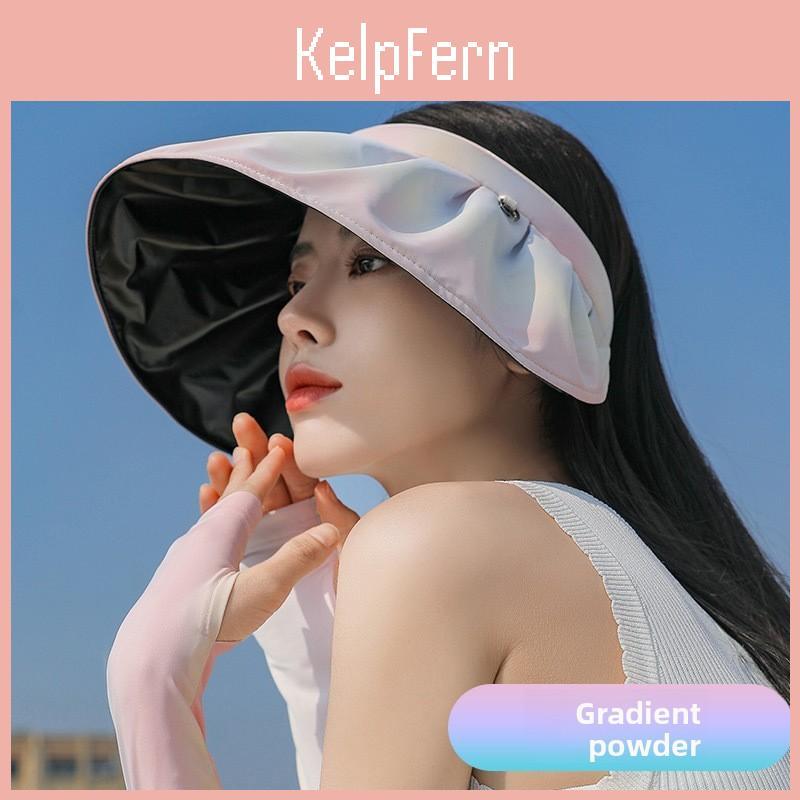 Polyester Sun Hat With Large Brim And Adjustable Fit For Summer Beach And Outdoor Use