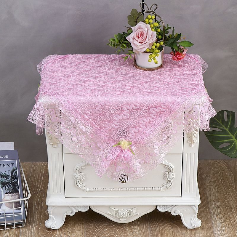 Universal Scarves Bedside Table Covers Dust Covers Water Dispensers Refrigerators Lace Washing Machines Coffee Tables Tablecloths Fabric Fabrics