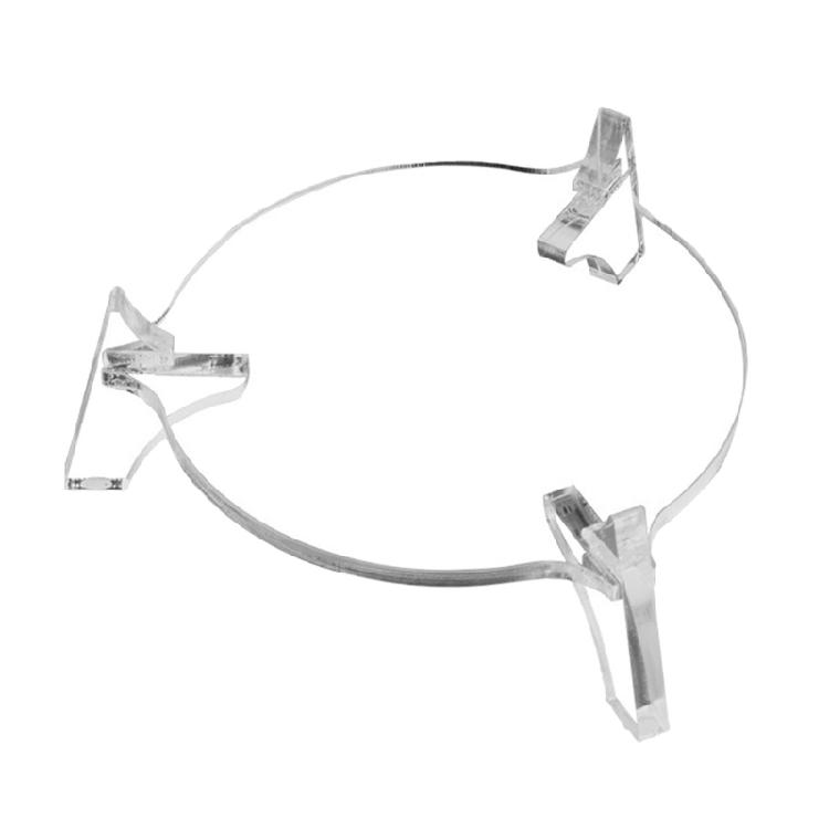 Durability Acrylic Speakers Base Contemporary Speakers Base Stand with AntiSkid Pad for Secure Placement Desk Decors
